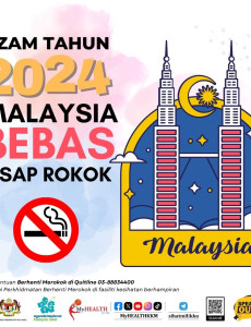 Azam Tahun 2024 Malaysia Bebas Asap Rokok